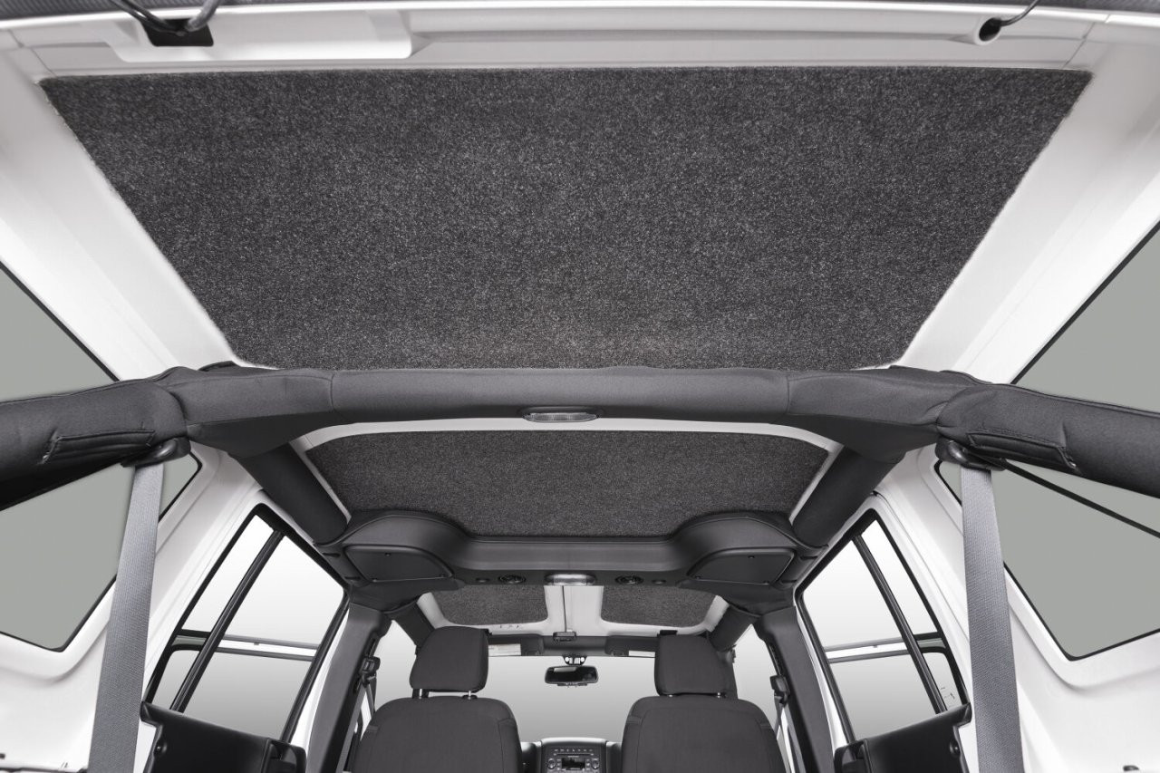 Husky Liners Guardian Comfort Jeep Headliner - HHLJL184DRK — installed view