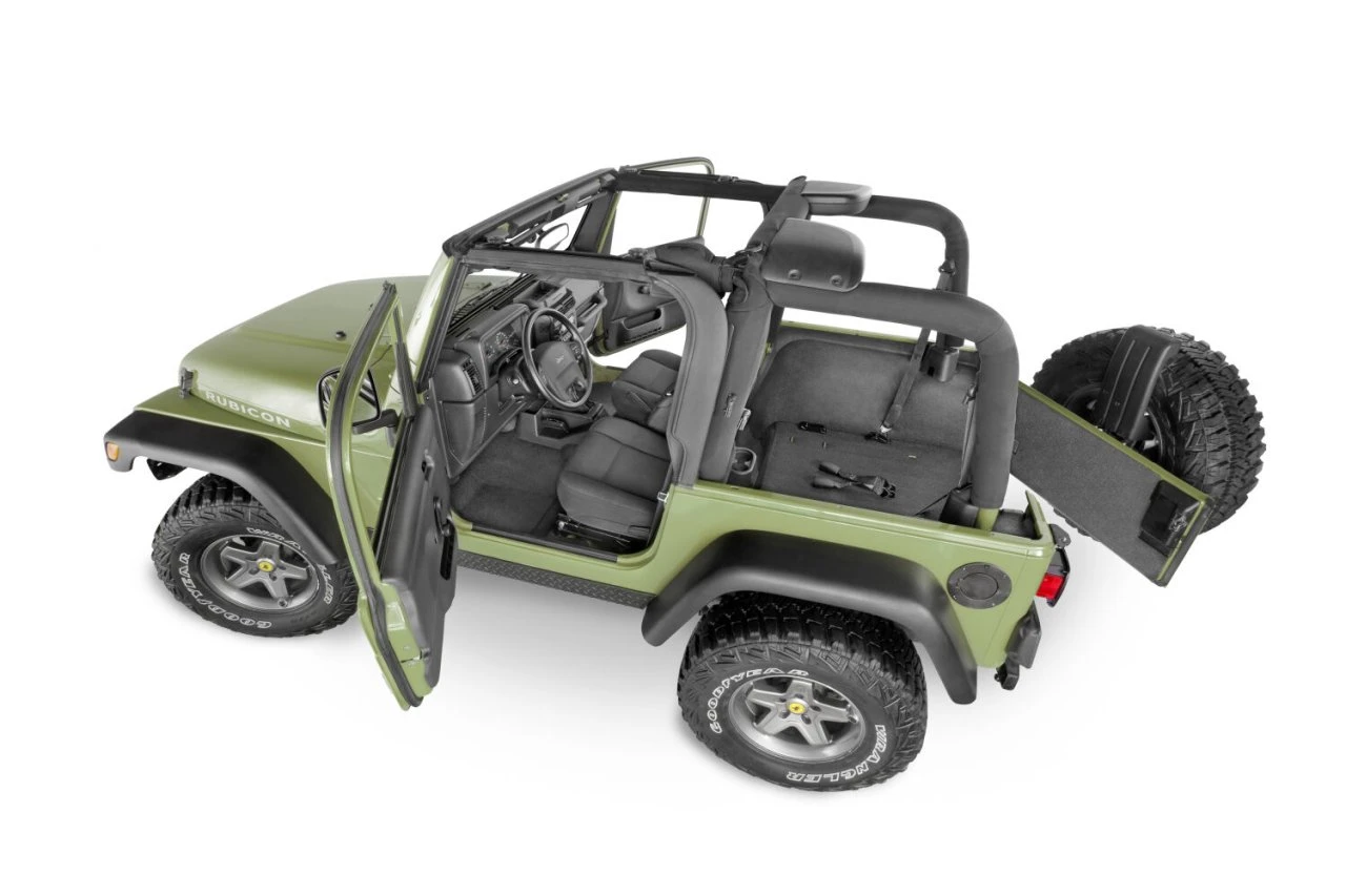 Husky Liners Guardian Impact Jeep Liner - HBTTJ97F — installed view