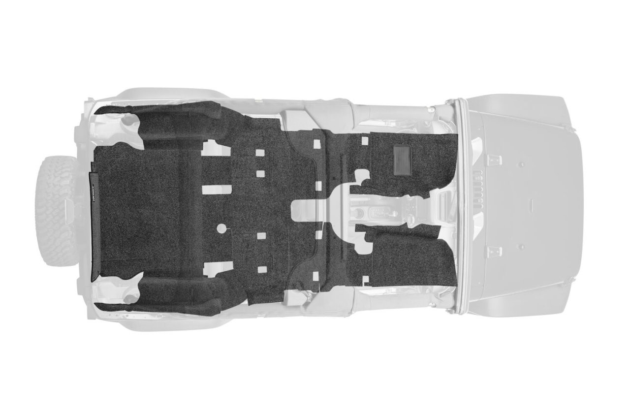 Husky Liners Guardian Comfort Jeep Liner - HBRJK11R4 — installed view