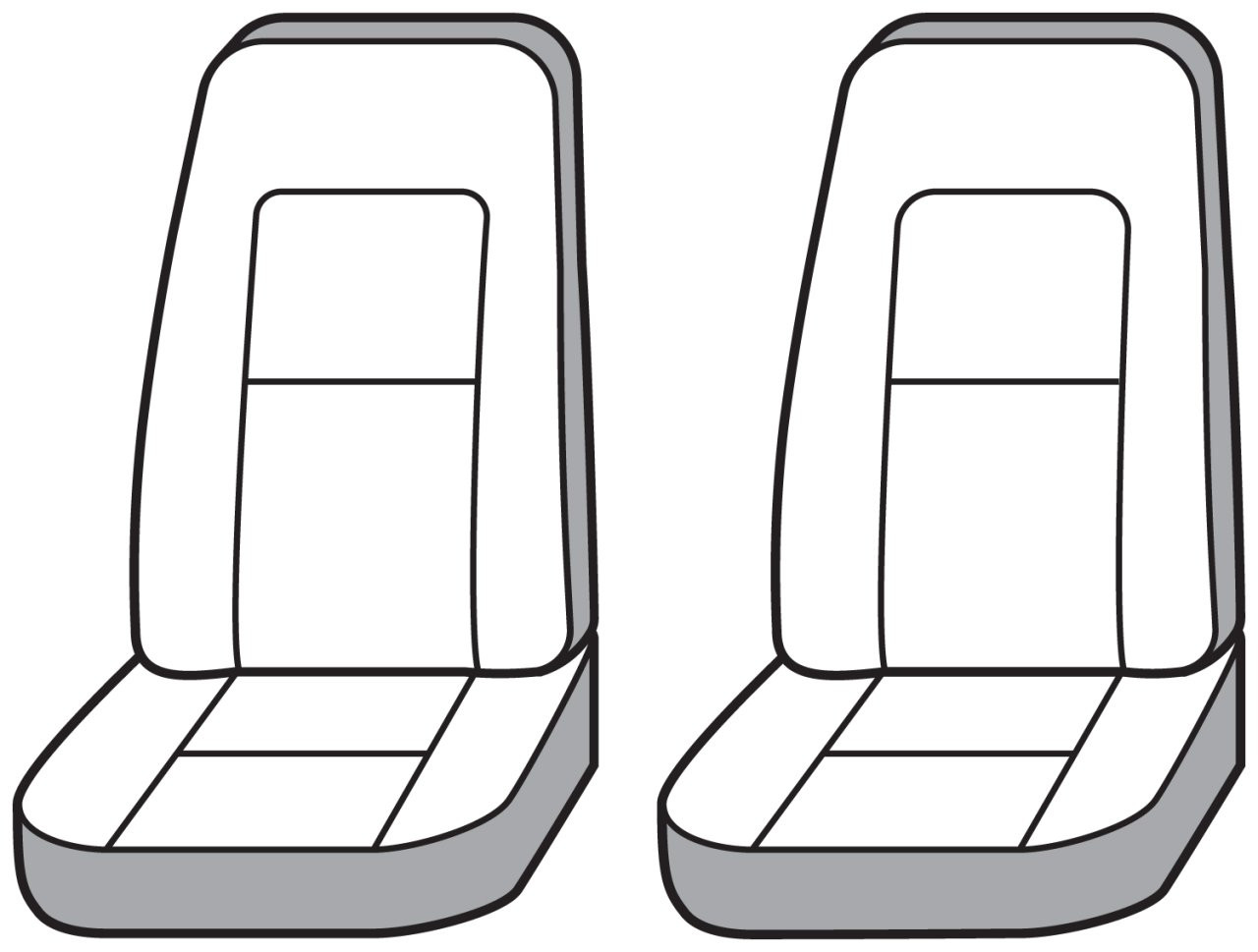 Covercraft SeatSaver Custom Seat Cover - Waterproof Taupe — front view