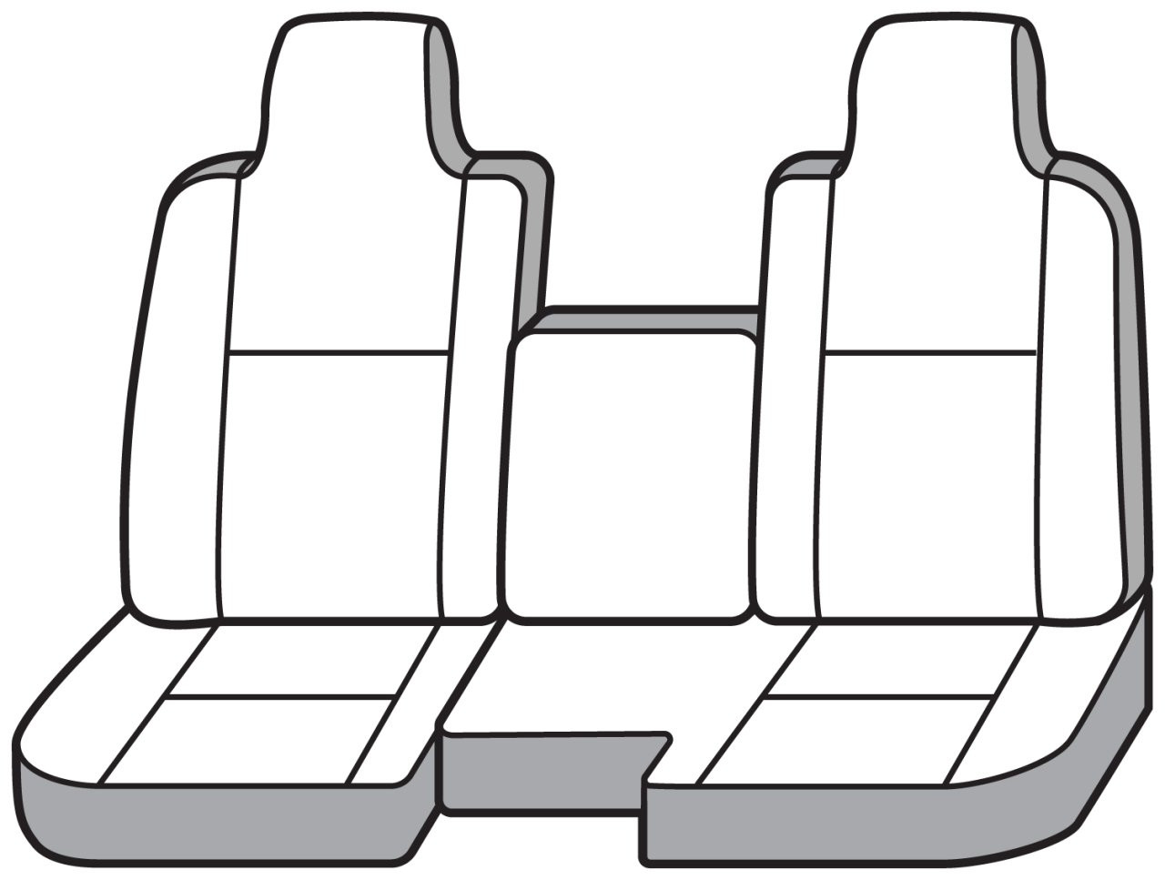 Covercraft SeatSaver Custom Seat Cover - Waterproof Taupe (SS2274WFTP) — front view