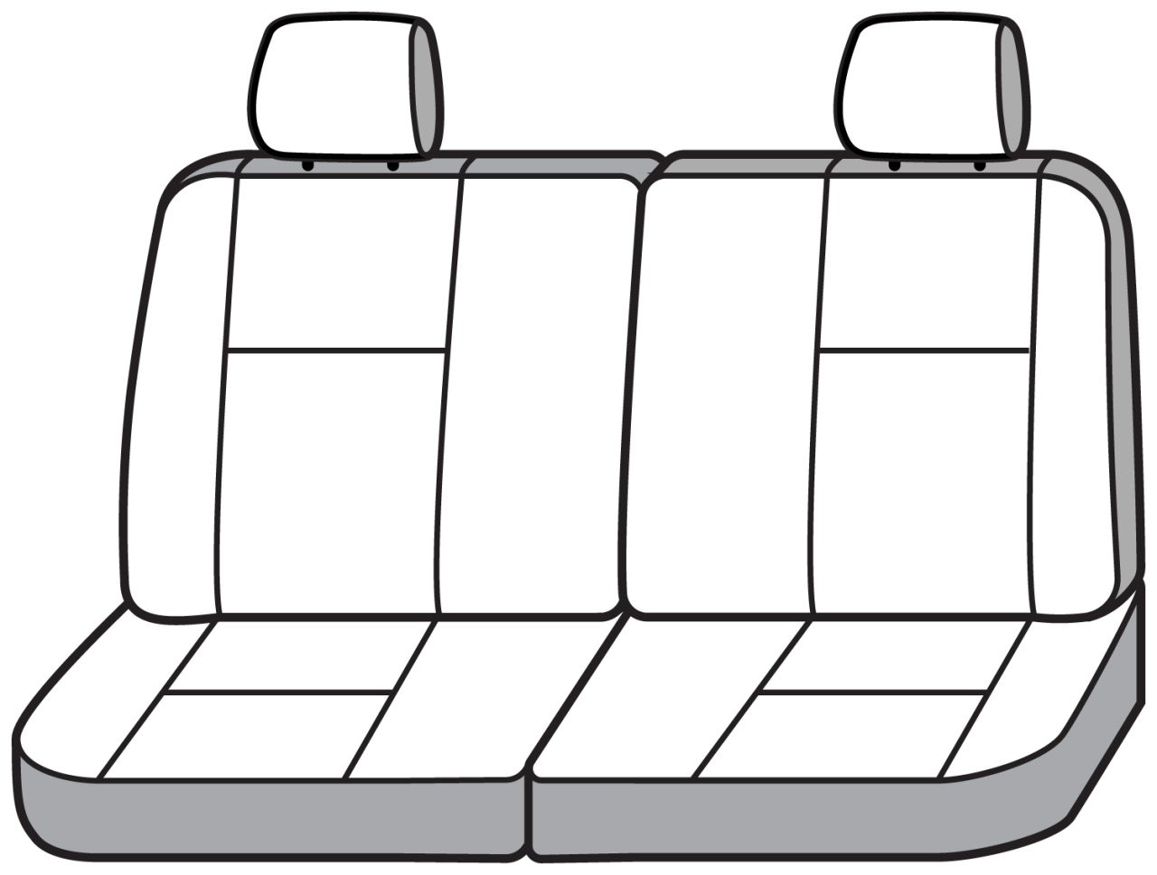 Covercraft SeatSaver Custom Seat Cover - Polycotton Tan (SS7492PCTN) — front view