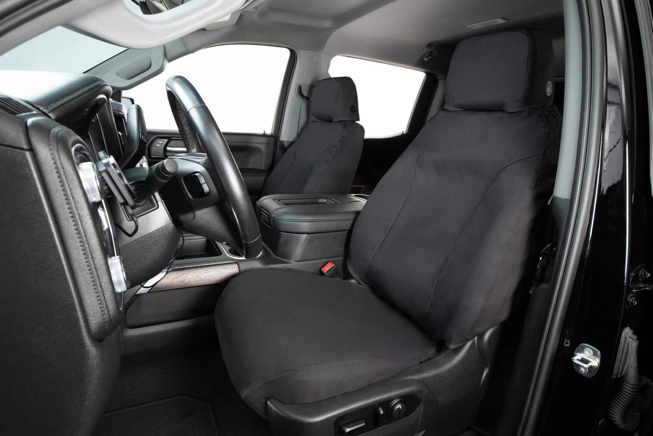 Covercraft SeatSaver Custom Seat Cover - Polycotton Charcoal (SS8367PCCH) — primary image