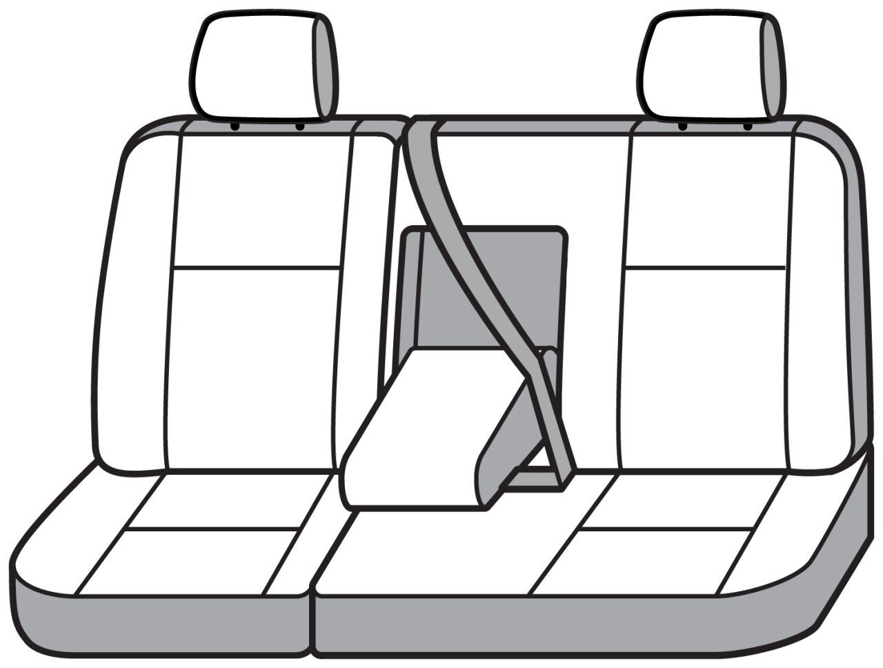 Covercraft SeatSaver Custom Seat Cover - Polycotton Tan (SS8399PCTN) — front view
