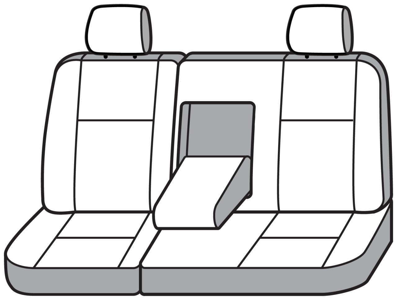 Covercraft SeatSaver Custom Seat Cover - Polycotton Tan (SS8415PCTN) — front view