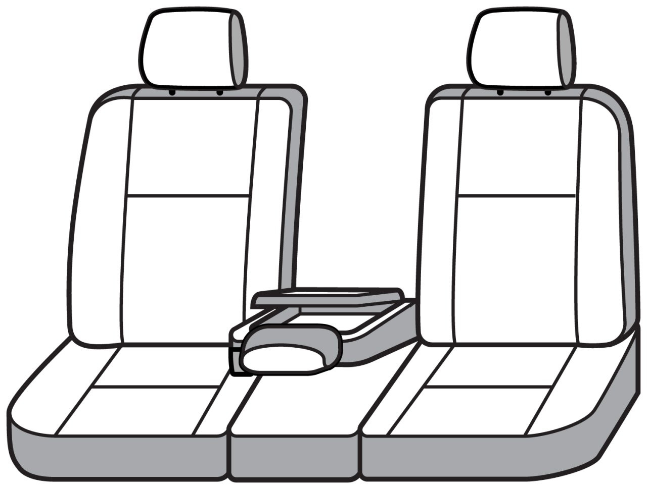 Covercraft SeatSaver Custom Seat Cover - Polycotton Tan (SS8421PCTN) — front view