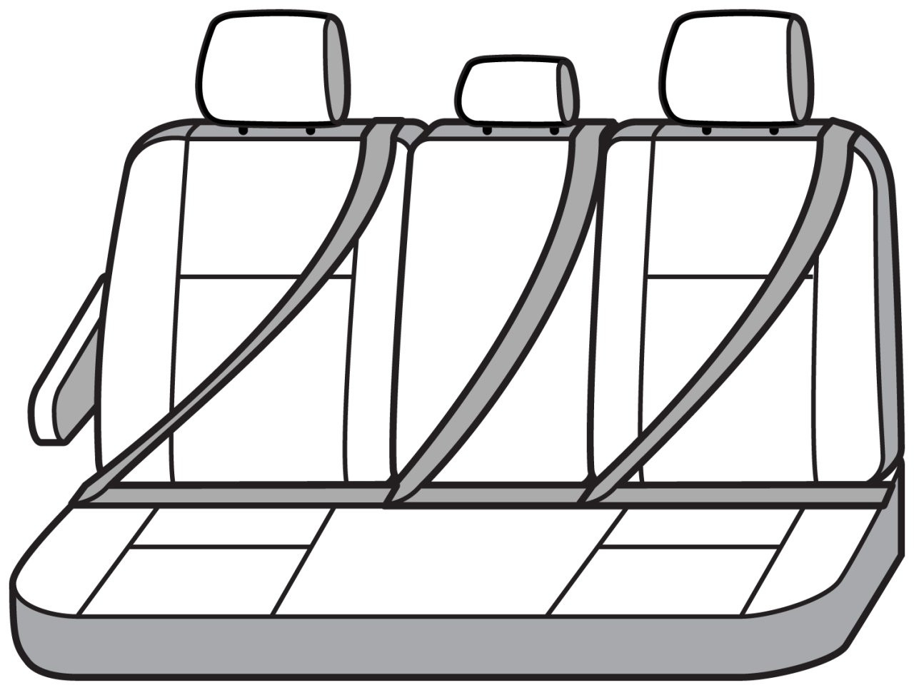 Covercraft SeatSaver Custom Seat Cover - Waterproof Taupe (SS8481WFTP) — front view