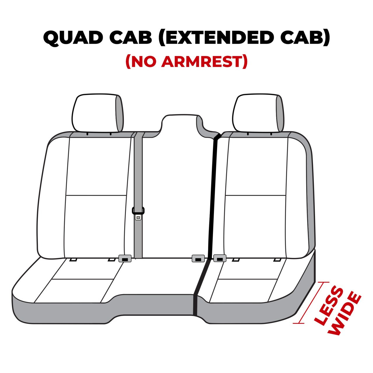 Covercraft SeatSaver Custom Seat Cover - Polycotton Misty Grey (SS8537PCCT) — front view