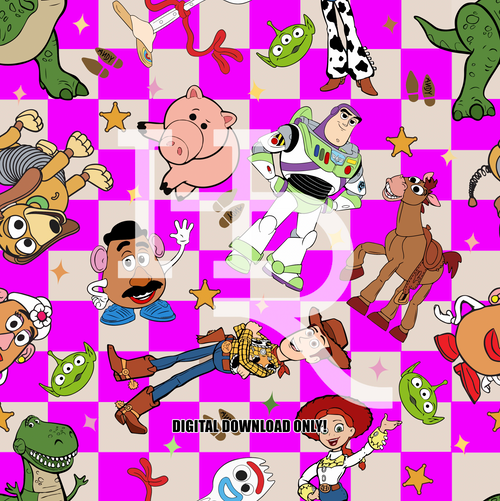 Pink Toys *Seamless*