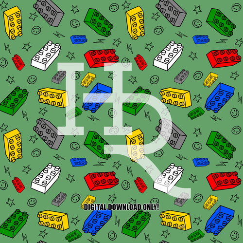Green Building Bricks *Seamless*