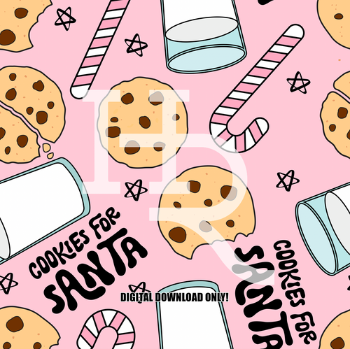 Cookies for Santa *Seamless*