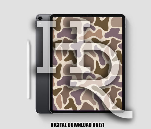 Brown Duck Camo *Seamless*