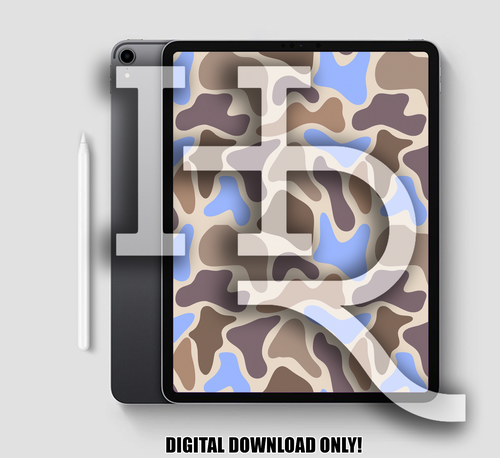 Blue Duck Camo *Seamless*