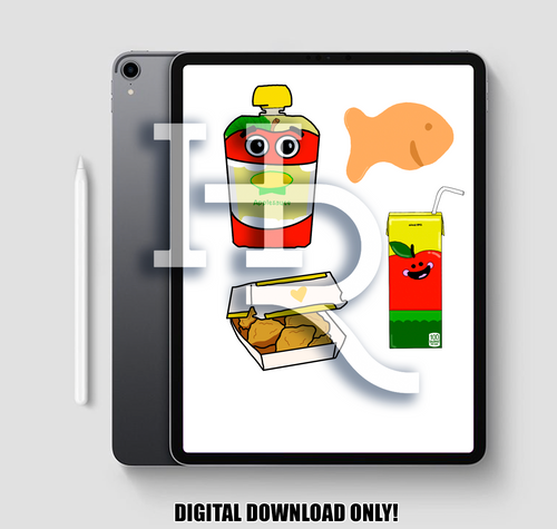 Kids Snacks Clipart