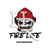 Fire Life Mustache Skull