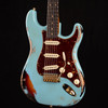 Fender Custom Shop LTD ‘62 Stratocaster Gold Hardware Heavy Relic Aged Daphne Blue/3-Color Sunburst (835)