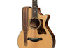 Taylor Wings 2.5" Distressed Brown Leather Guitar Strap #4109-25