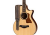 Taylor 3" Element Distressed Leather Guitar Strap Dark Brown #4115-30