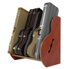 A&S Crafted Products The Studio Deluxe Guitar Case Storage Rack Mahogany - Regular