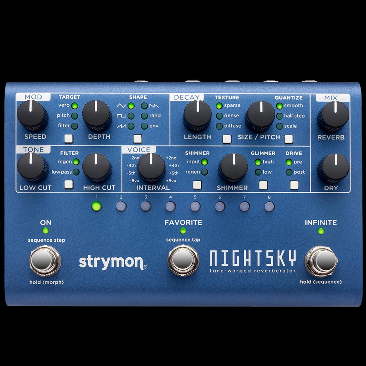 Night sky pedal clearance