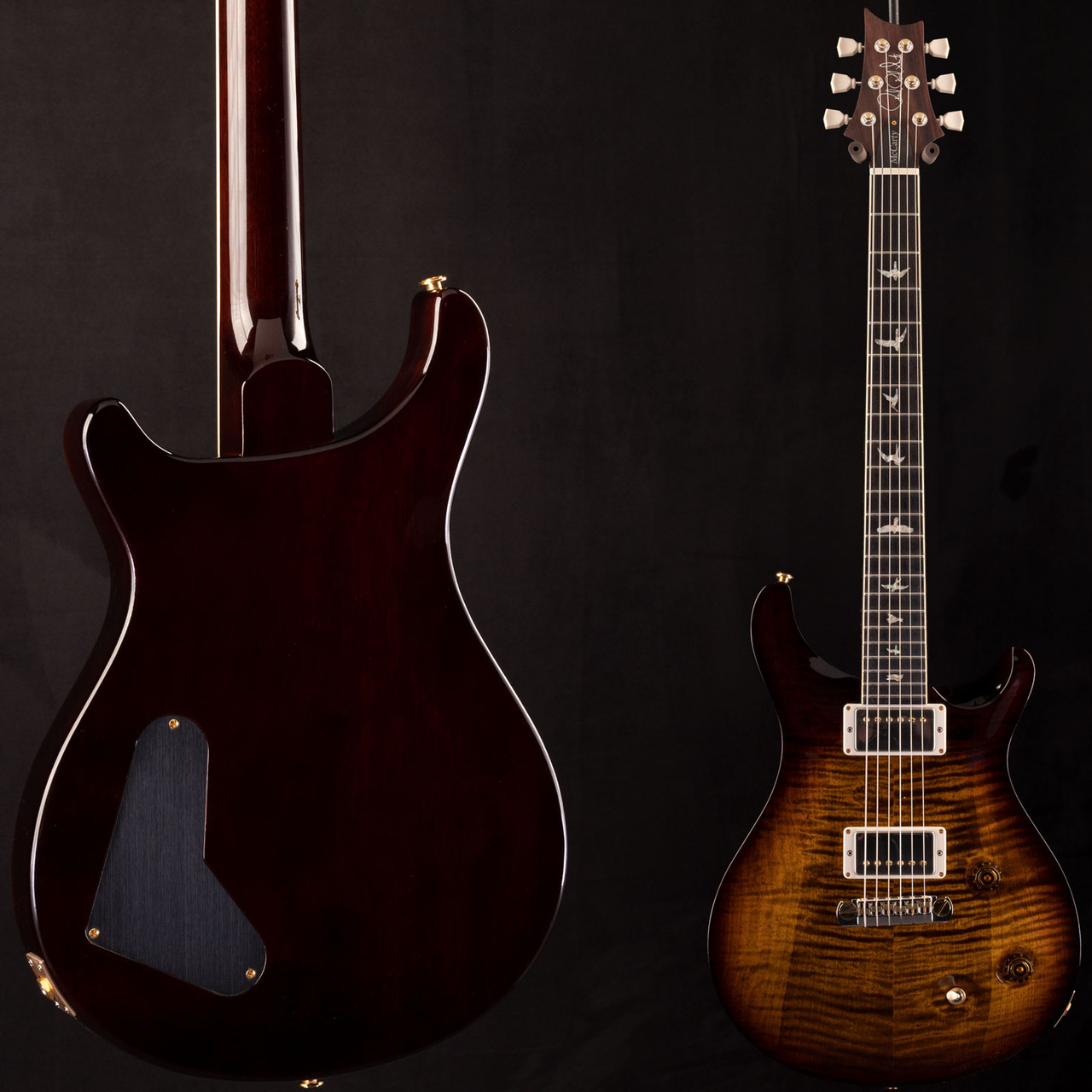 PRS 2020 McCarty 10 Top Black Gold Burst 804 NOS at Moore Guitars