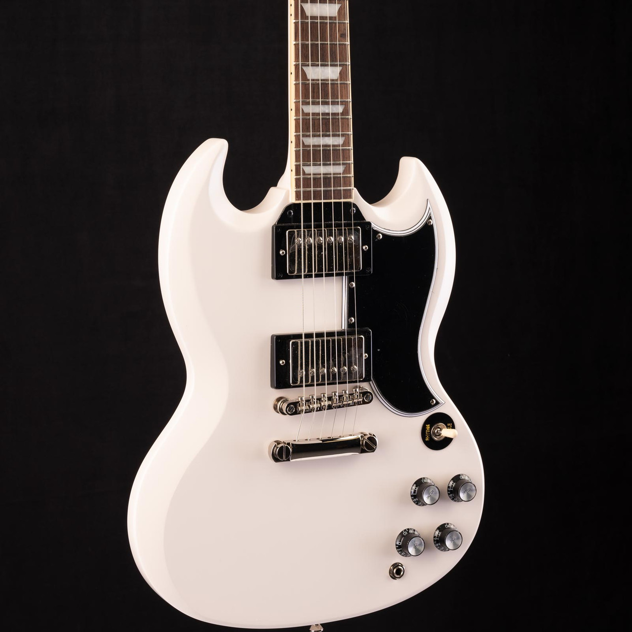 Epiphone 1961 Les Paul SG Standard Aged Classic White 421 at Moore