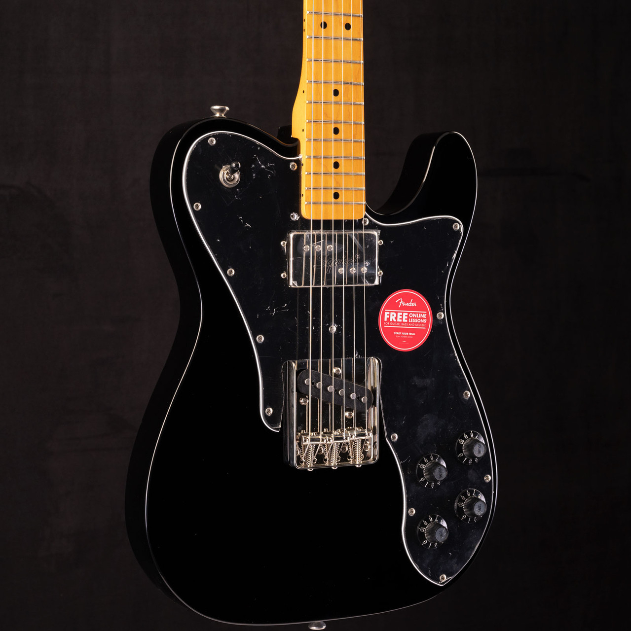 Fender Squier Classic Vibe '70s Telecaster Custom Black 185 at