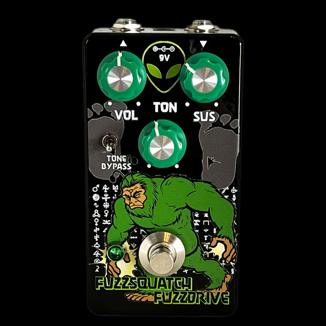 Interstellar Audio Machines Fuzzsquatch Fuzzdrive Fuzz Pedal