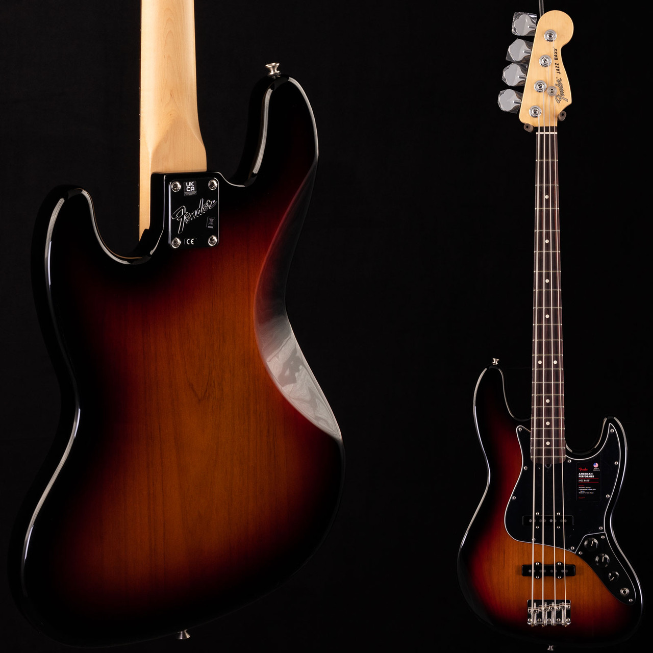 Fender American Performer Jazz Bass 3-Color Sunburst 179