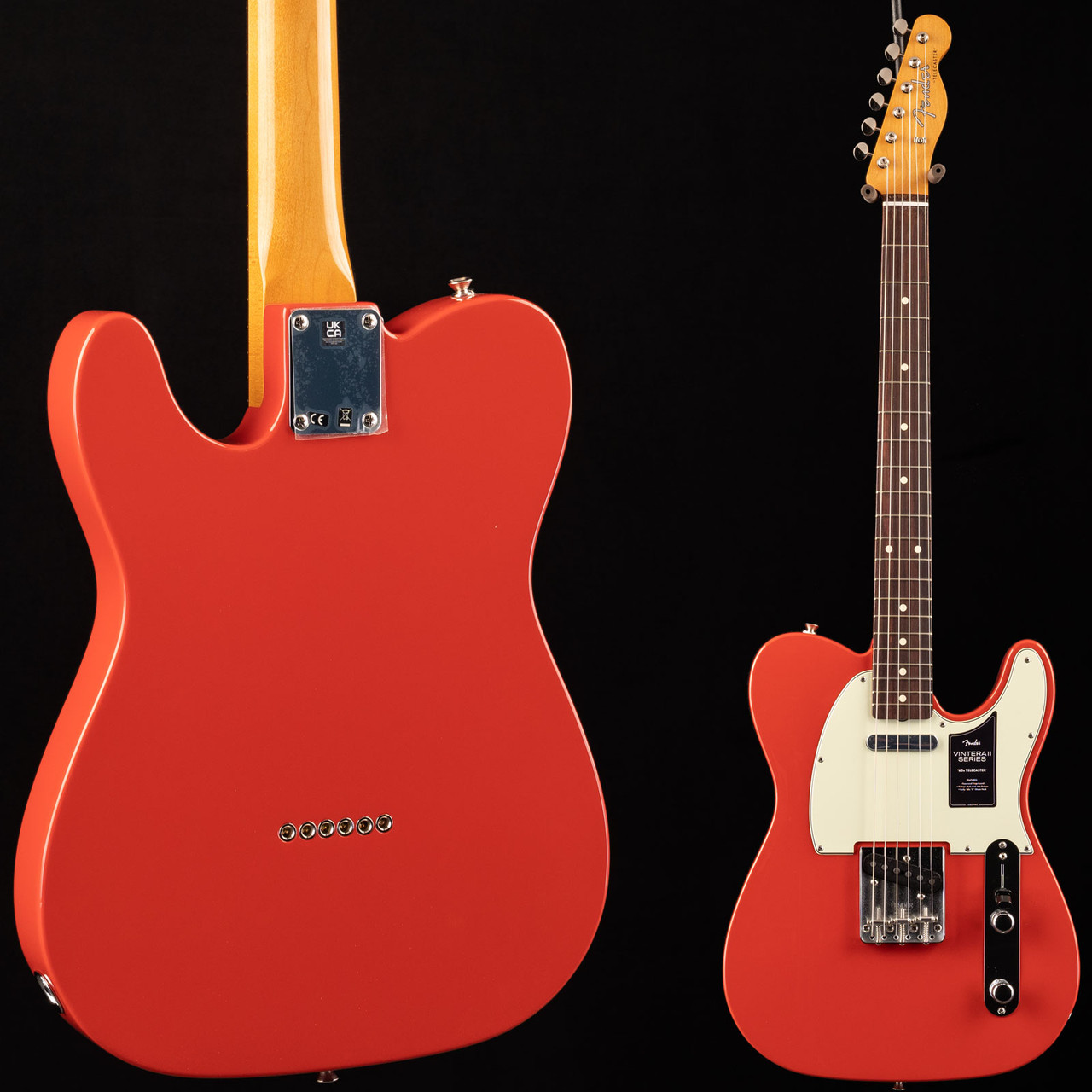 Fender Vintera II '60s Telecaster Fiesta Red 732 at Moore Guitars