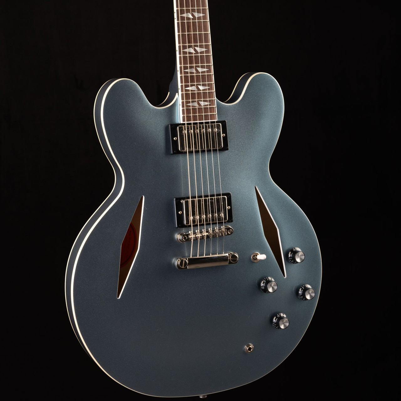 Epiphone Dave Grohl DG-335 Pelham Blue at Moore Guitars