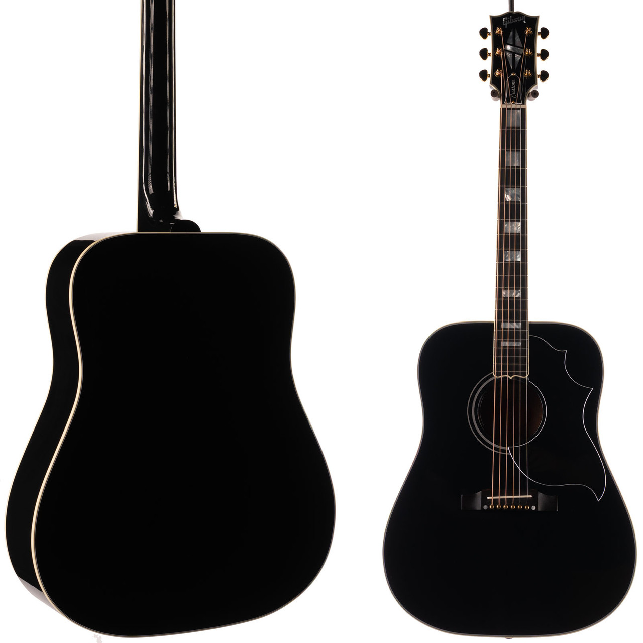 Gibson Hummingbird Custom Ebony (011) at Moore Guitars