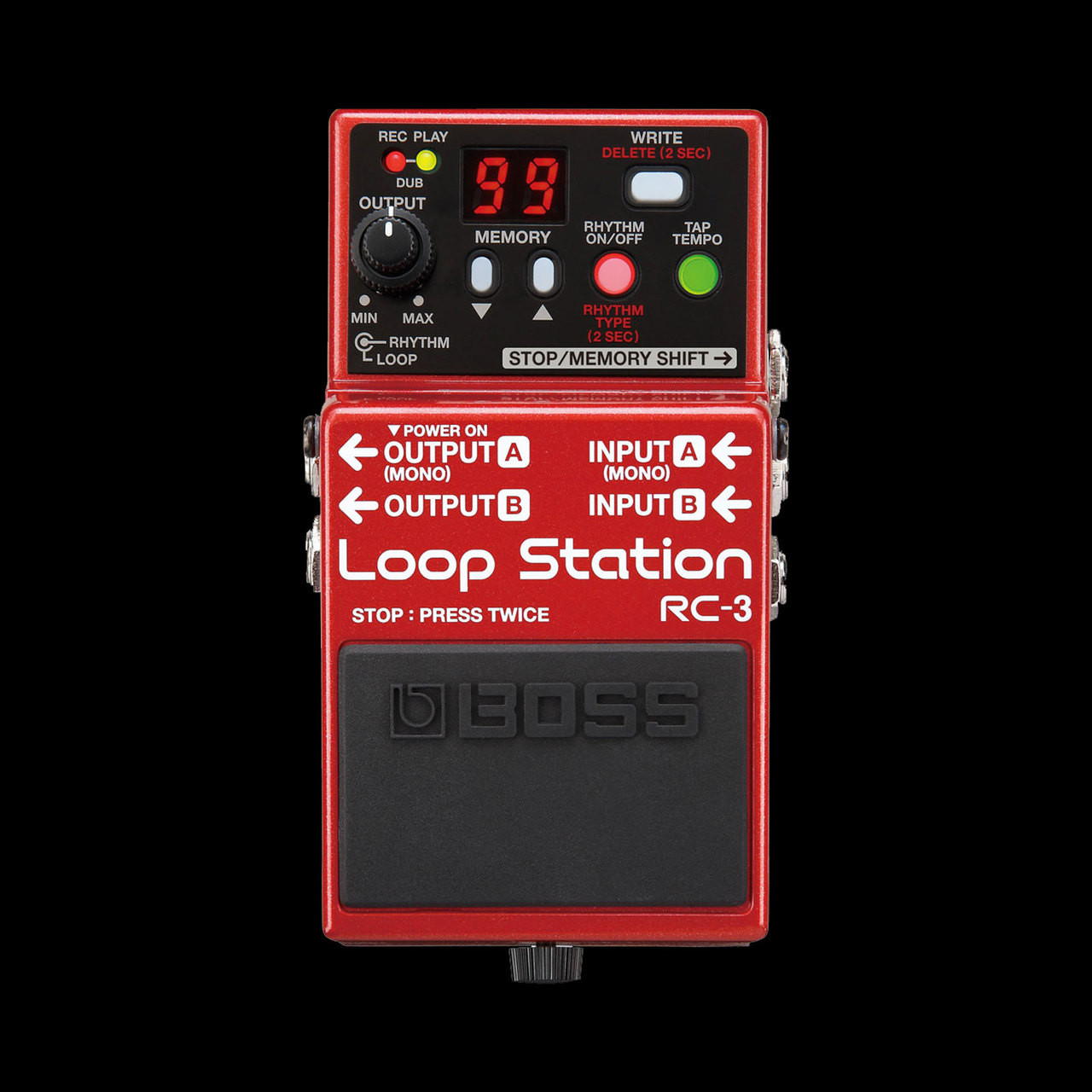 Boss Rc 3 Loop Station Pedal At Moore Guitars