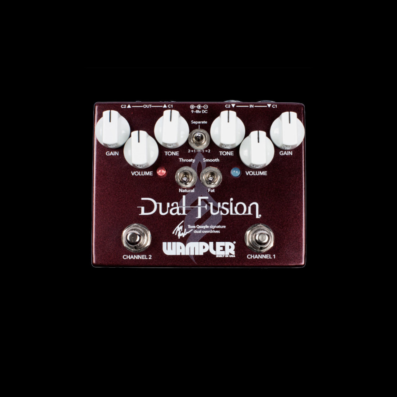 Wampler Dual Fusion Pedal at Moore Guitars