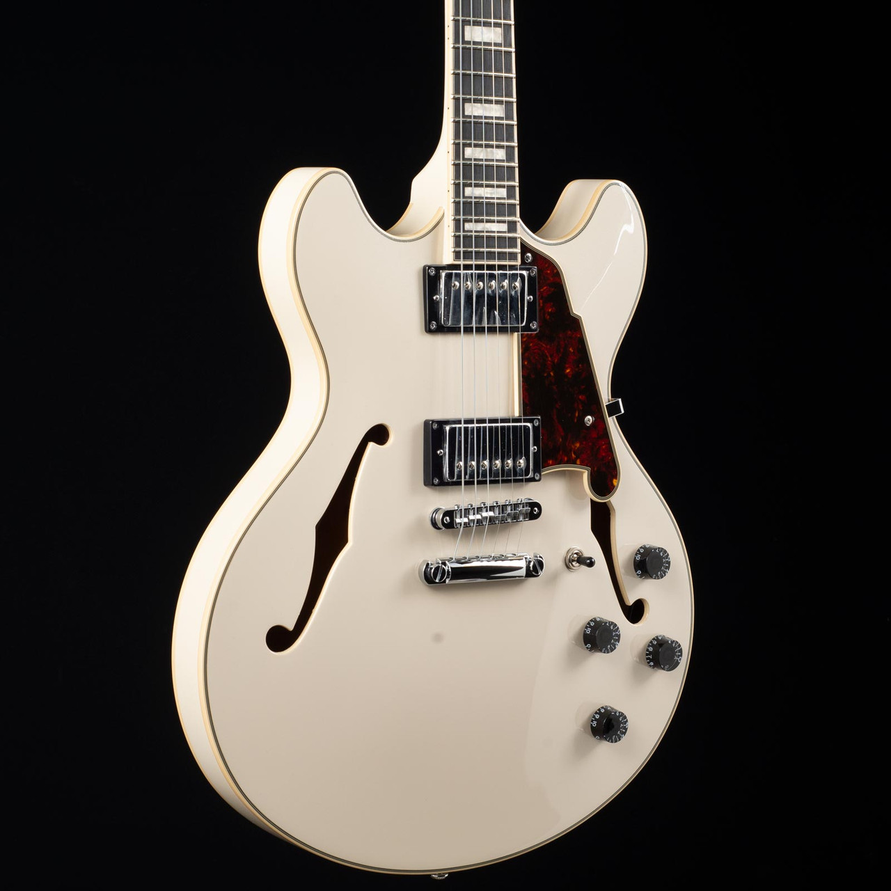 D Angelico Premier Dc Stoptail Champagne 120 Moore Guitars