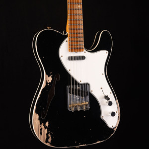 Fender Custom Shop LTD Custom Telecaster Thinline Heavy Relic Aged Black (833)