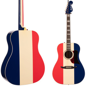 Fender Buck Owens Kingman Red White and Blue (157)