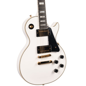 Epiphone “Inspired by Gibson” Les Paul Custom Alpine White (934)