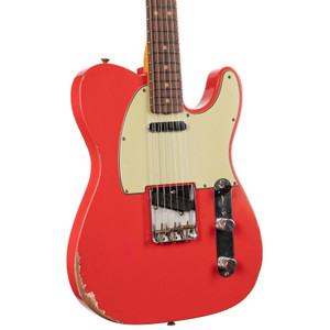 Fender Custom Shop 1963 Telecaster Relic Aged Fiesta Red (218) 