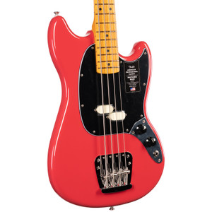 Fender American Professional Classic Mustang Bass Faded Dakota Red (042)