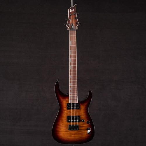 ESP LTD H-200FM Dark Brown Sunburst 659 at Moore Guitars