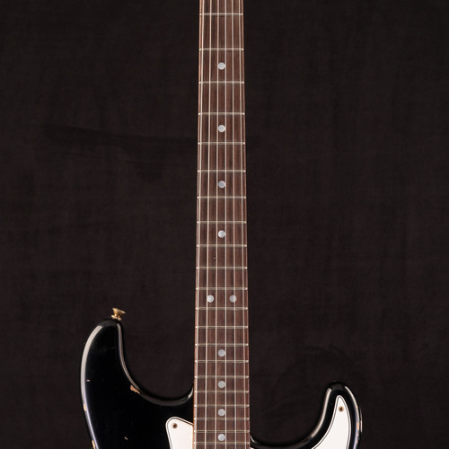 Fender Custom Shop 1967 Stratocaster Heavy Relic Aged Black 091