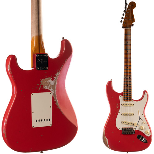 ★CustomOrder HeavyRelic FiestaRed Strato 1957 Stratocaster® Heavy Relic® | Time Machine Series