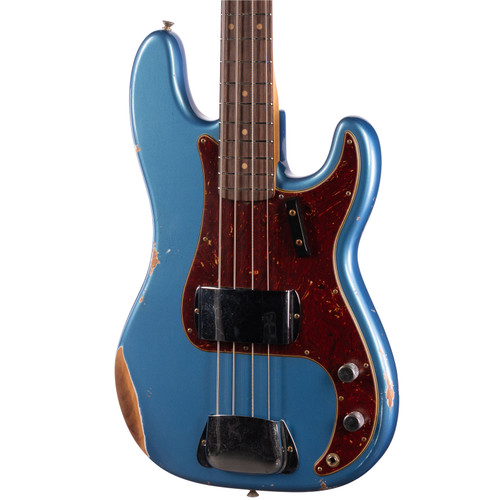 ベース Moon JB-5C Deep Lake Placid Blue Fender 1962 Vintage Reissue 