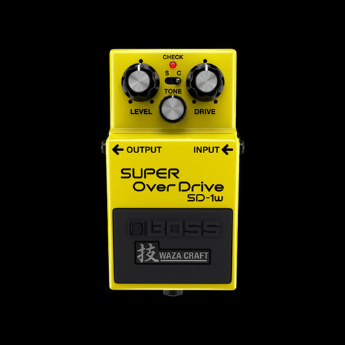 Boss Waza SD-1W Super Overdrive Pedal at Moore Guitars