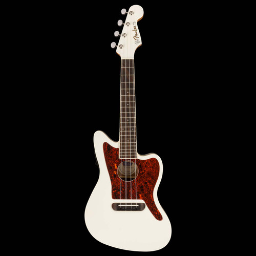 Pre Order Fender Fullerton Jazzmaster Uke Olympic White At Moore Guitars