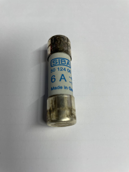 SIBA Fuse 5012406 50 124 06  6A Ceramic Ultra Rapid Fuse