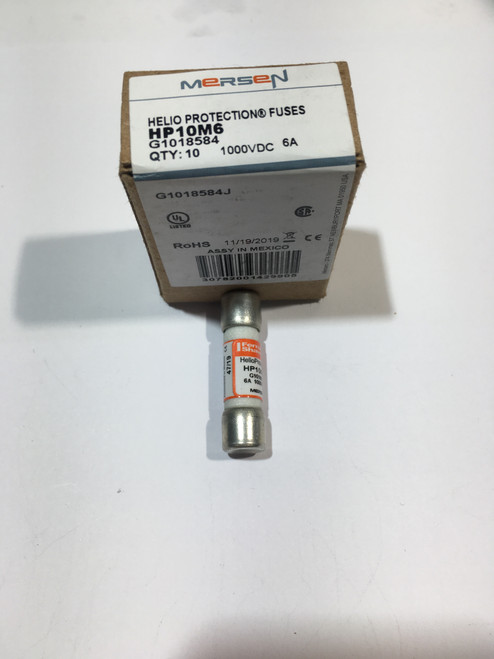 Mersen Ferraz HP10M6 6A Helio Protection gPV Fuse JPSF662