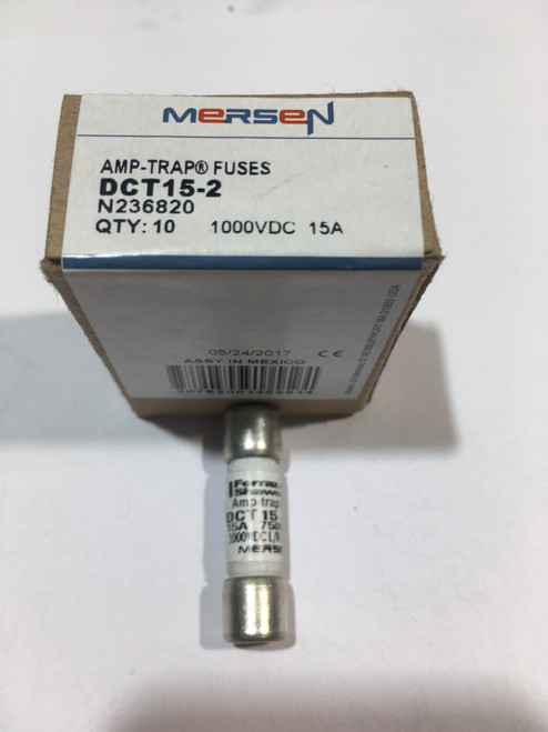 Mersen Ferraz DCT15-2 15A Fuse JPSF681