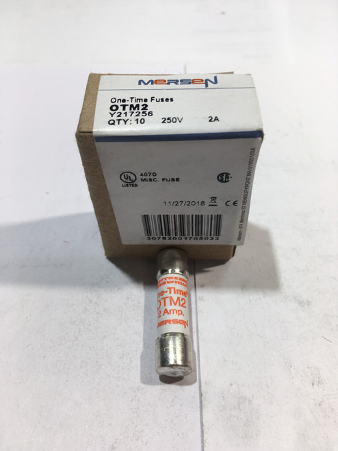 Mersen Ferraz OTM2  2A One Time Fuse  Y217256 JPSF545